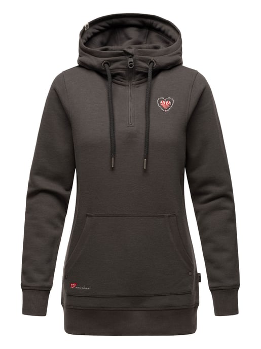 Navahoo dames longsleeve hoodie Zauberelfe – Lang & Comfortabel - Image 2