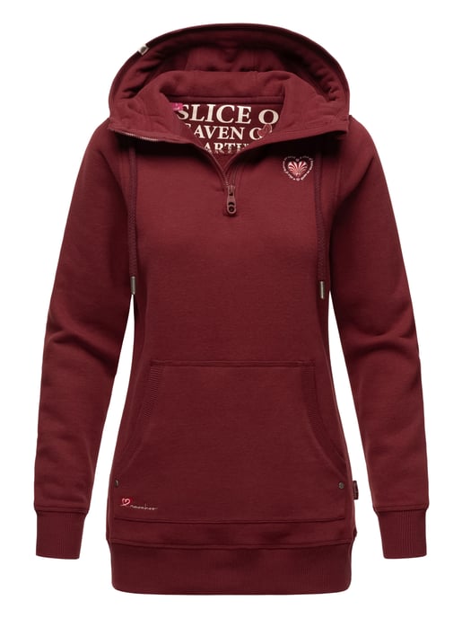 Navahoo dames longsleeve hoodie Zauberelfe – Lang & Comfortabel - Image 1