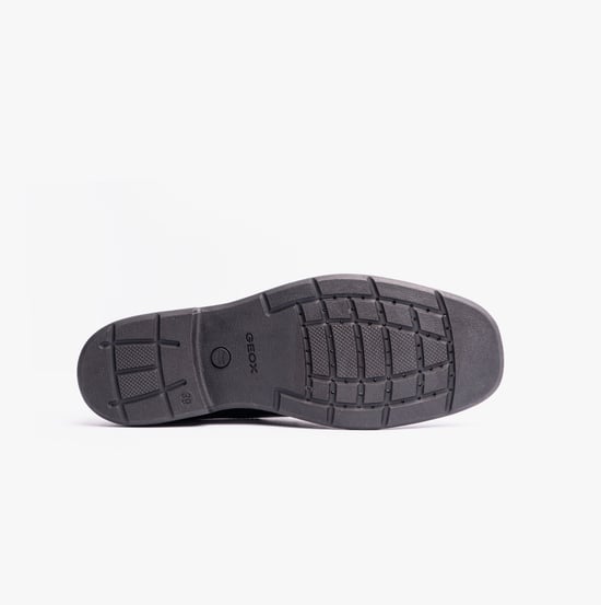 Geox Federico H Jongens Leren Schoolschoenen Zwart - Image 5