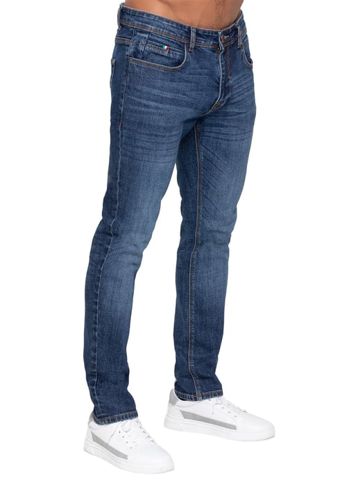 Enzo Milano | Heren stretch tapered jeans - Image 2