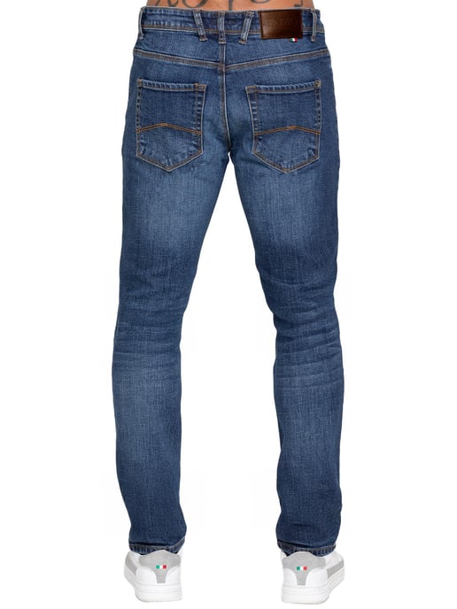 Enzo Milano | Heren stretch tapered jeans - Image 3