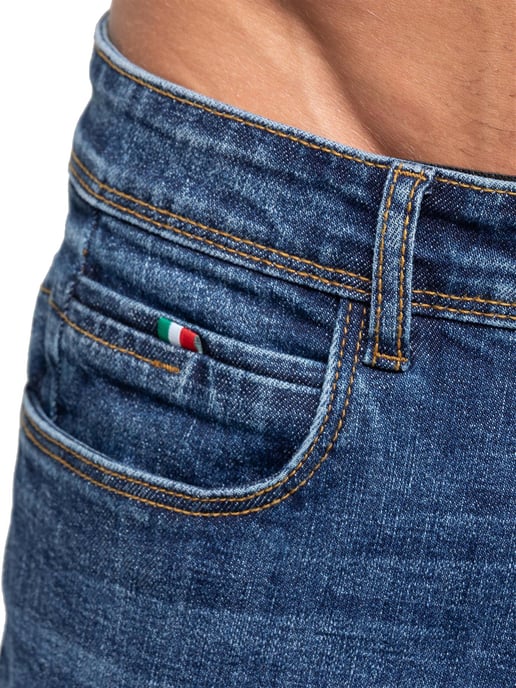Enzo Milano | Heren stretch tapered jeans - Image 4