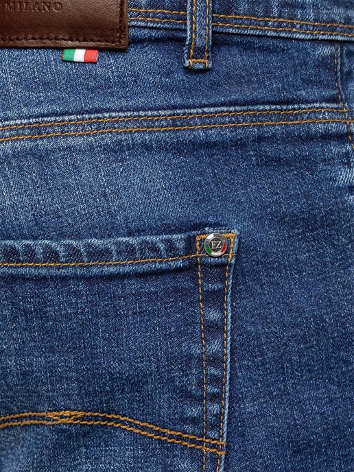 Enzo Milano | Heren stretch tapered jeans - Image 5