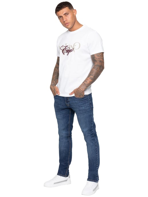 Enzo Milano | Heren stretch tapered jeans - Image 6