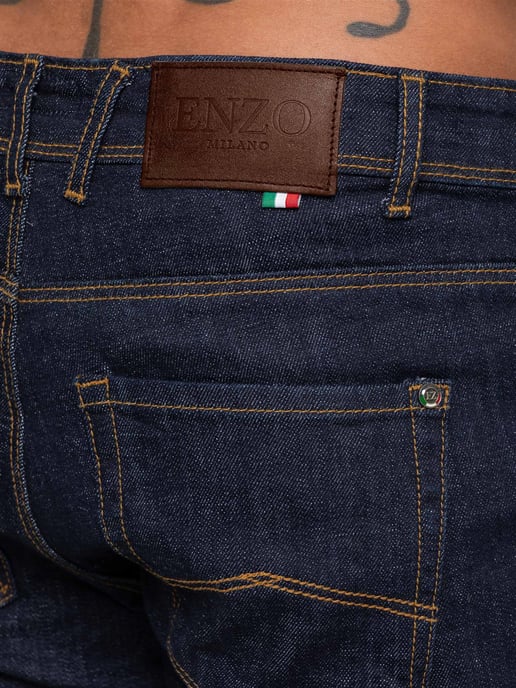 Enzo Milano | Heren stretch tapered jeans - Image 5