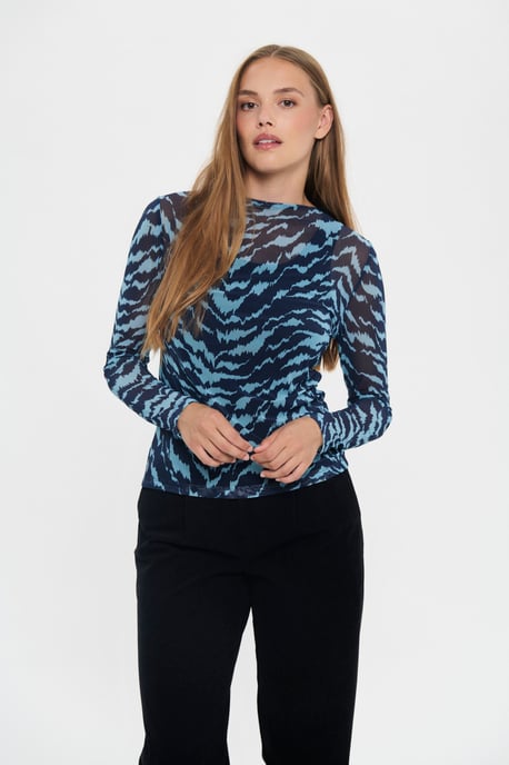 Blouse met lange mouwen ZulvirSZ Blouse met lange mouwen Fitted - Image 2