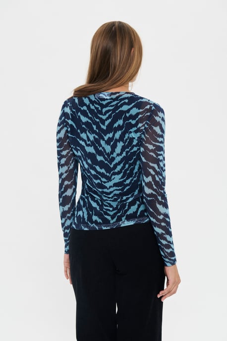 Blouse met lange mouwen ZulvirSZ Blouse met lange mouwen Fitted - Image 3