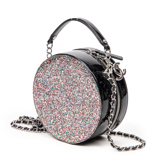 CC Round Glitter Chain Crossbody  Schoudertas - Image 2