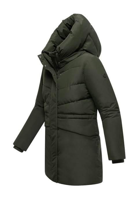 Marikoo dames winterjas Delilah met fleecevoering & verstelbare taille - Image 2