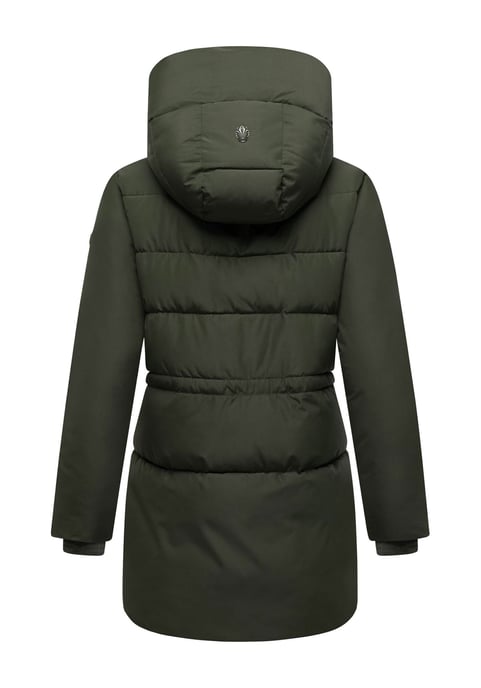 Marikoo dames winterjas Delilah met fleecevoering & verstelbare taille - Image 3
