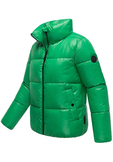 Marikoo dames winterjas Hazalee in puffer-stijl met glanzende look - Image 2
