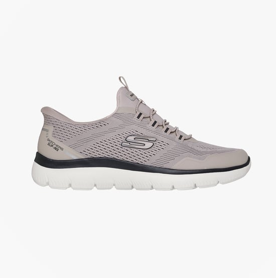 Skechers 233045/tpbk Summits-top Rate Mens Trainers Taupe - Image 1