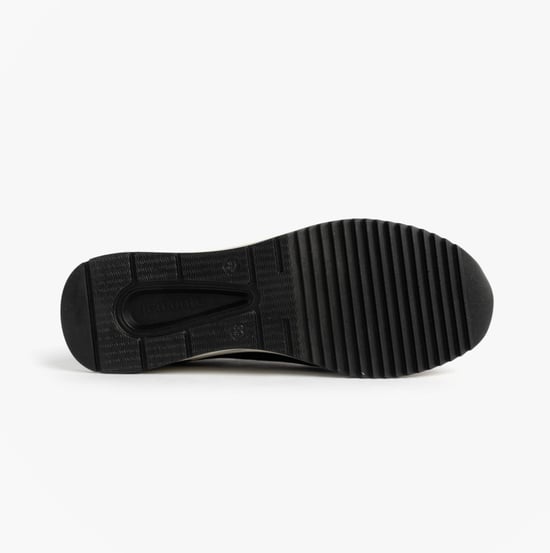 Remonte D0t08-02 Dames Voorrits Wedge Trainer Zwart - Image 3
