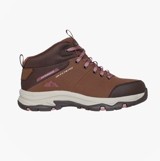Skechers Trego - Trail Bestemming Dames Hoge Sneakers Bruin/multi - Image 1