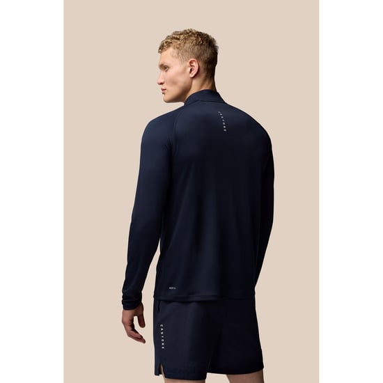 Castore Adapt Training 1/4 Zip Top Polyester Heren Blauw Actieve Kleding T-Shirts - Image 3