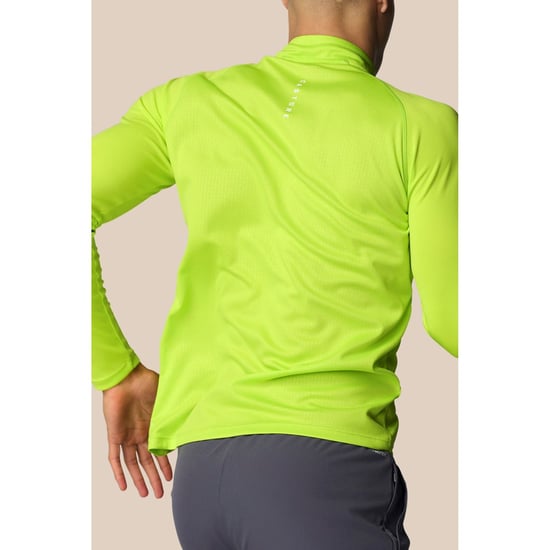 Castore Adapt 1/4 Zip Top Polyester Heren Groene Actieve T-Shirts - Image 6