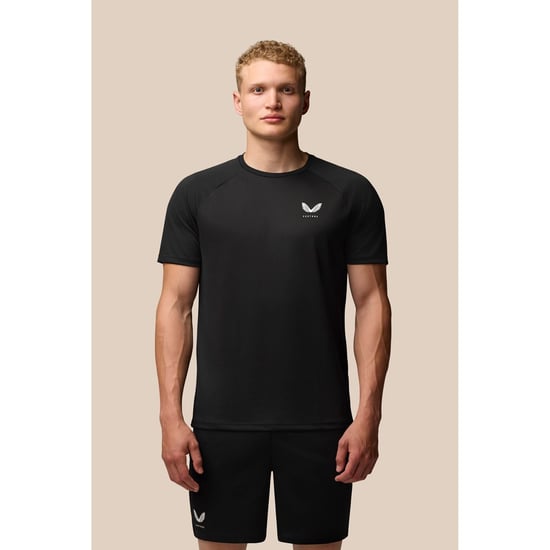 Castore Adapt Trainings T-Shirt Polyester Heren Zwart Activewear T-Shirts - Image 1