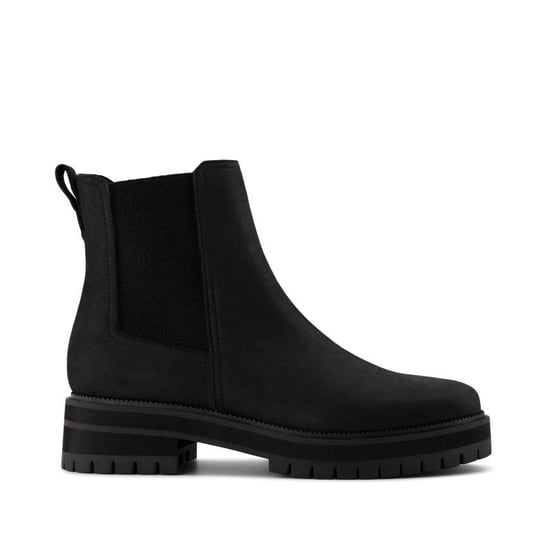 TOMS Bennet Leren Zwarte Laarzen Voor Dames - Image 2