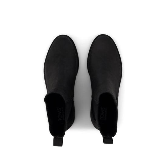 TOMS Bennet Leren Zwarte Laarzen Voor Dames - Image 4