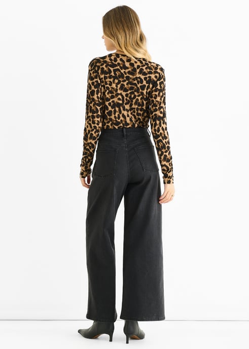 Bruine bodysuit met dierenprint - Image 4