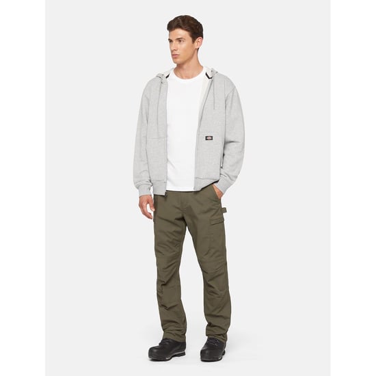 Dickies Everyday Fleece Zip Hoodie Heren Grijze Fleece Jas - Image 3