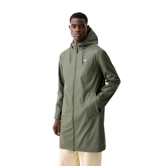 Hunter Andrea PU Regenjas Unisex Volwassenen Groene Regenjas - Image 1