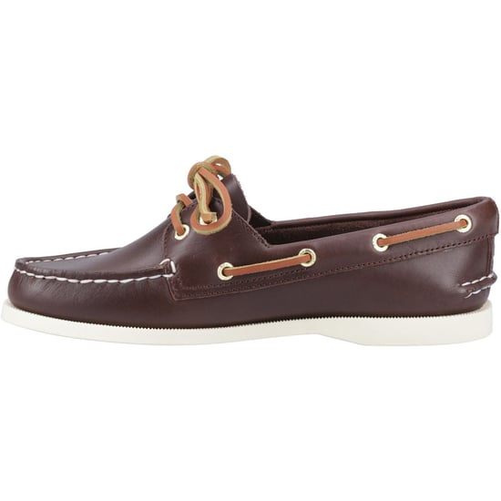 Sperry Authentic 2 Eye Leer Heren Bruine Bootschoenen - Image 4