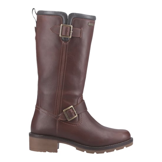 Hunter Skye Lange Leren Dameschoenen Bruin - Image 6