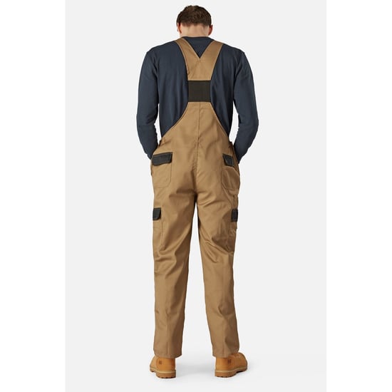 Dickies Everyday Tuinbroek en Draagband Polyester Heren Bruine Werkoverall - Image 2
