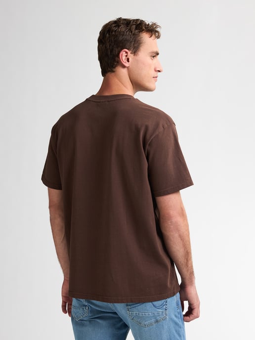 Petrol Industries - Heren Relaxed T-shirt Sand Creek - Bruin - Image 4