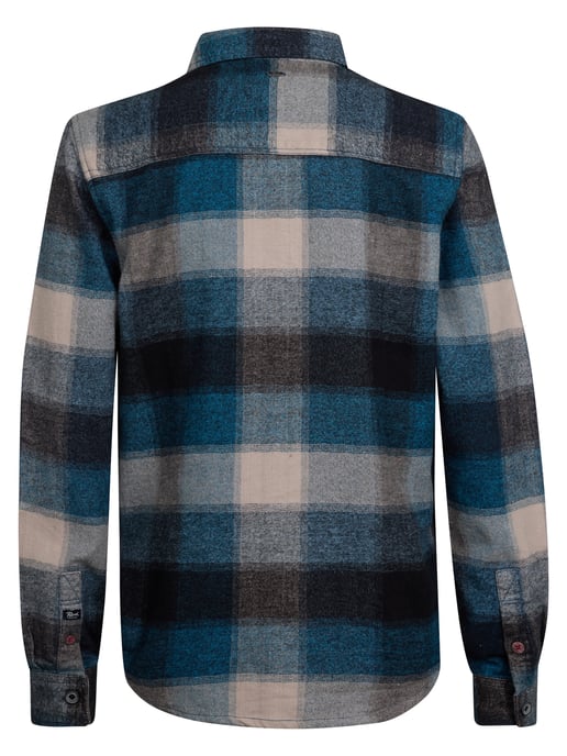 Petrol Industries - Jongens Geruite Overhemd Clackamas - Blauw - Image 2