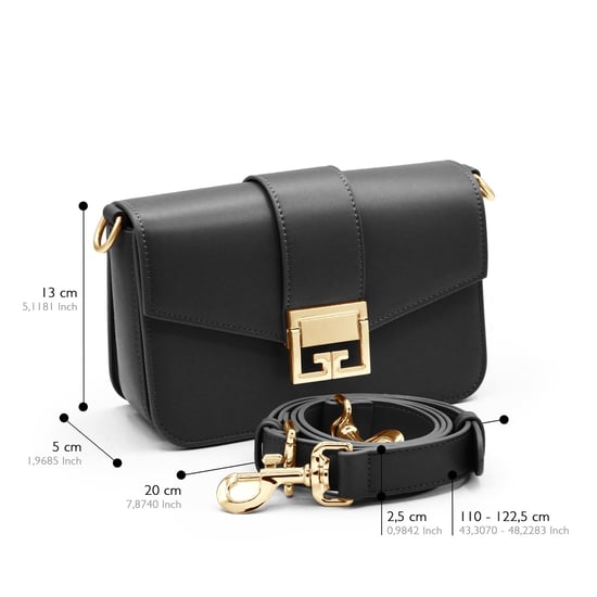 Saint Honoré – Kleine crossbody tas – Zwart - Image 3