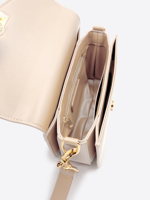 Saint Honoré – Kleine crossbody tas – Nude - Image 2