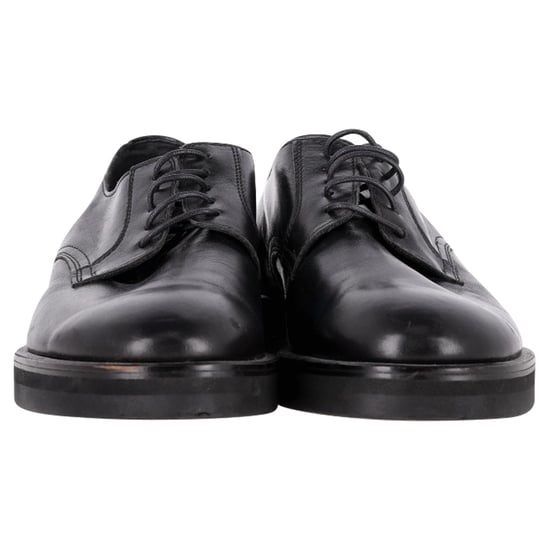 Yohji Yamamoto Veterschoenen in Zwart Leer - Image 2