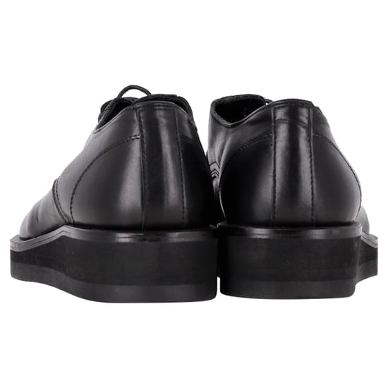 Yohji Yamamoto Veterschoenen in Zwart Leer - Image 5