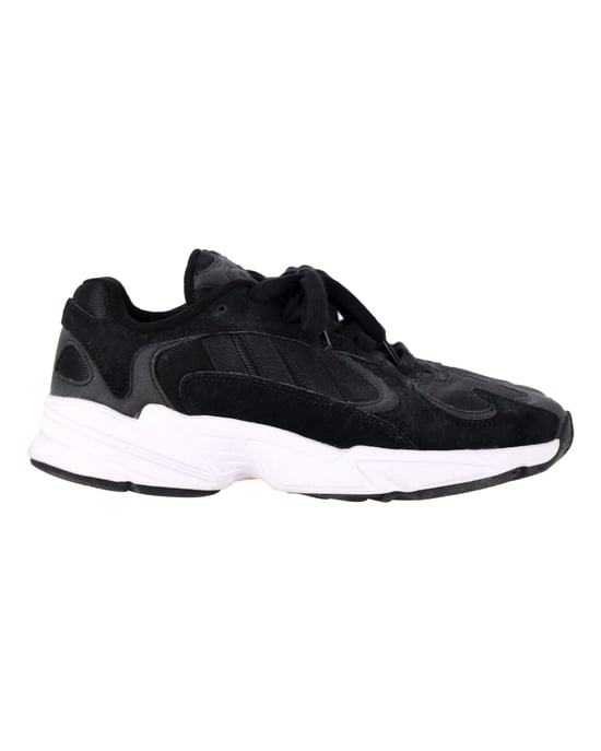 Adidas Yung-1 sneakers in zwart suède - Image 1