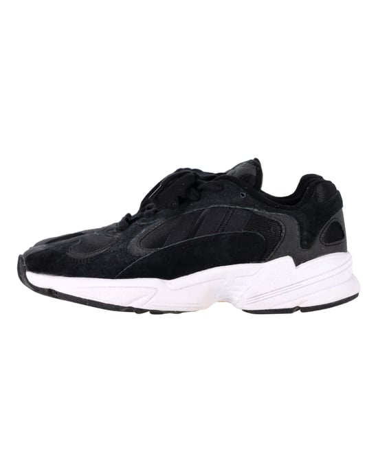 Adidas Yung-1 sneakers in zwart suède - Image 3