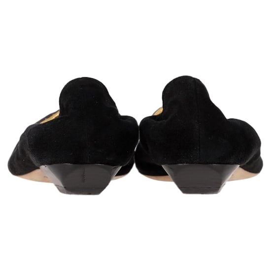 Lanvin Puntige Ballerina's in Zwart Suède - Image 5