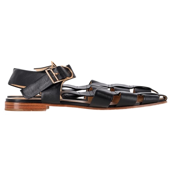 Gabriela Hearst Zoey Sandalen in Zwart Leer - Image 1