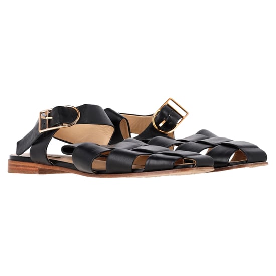 Gabriela Hearst Zoey Sandalen in Zwart Leer - Image 3