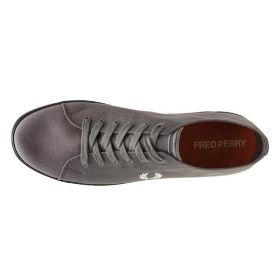 Fred Perry Womens/Ladies Kingston Twill Trainers (Grey) - Image 2