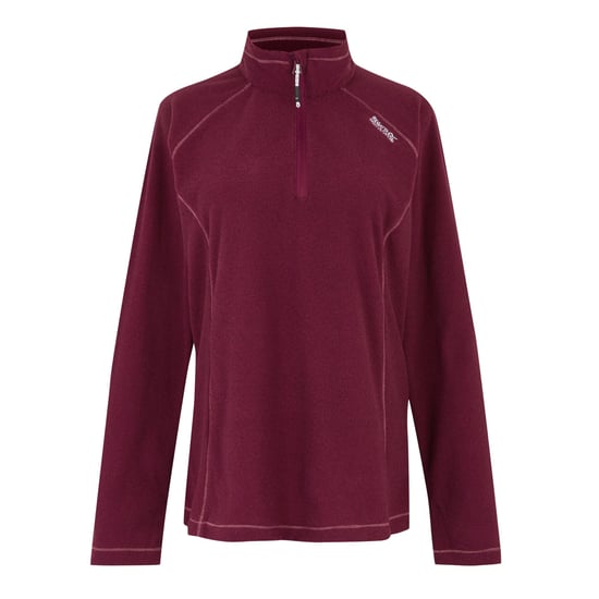 Regatta - Geweldige Outdoor Dames Montes Half Zip Fleece Top (Donker Pimento) - Image 1
