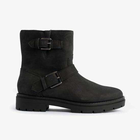 Toms Ionie Moto Dames Enkellaarsjes Zwart - Image 1