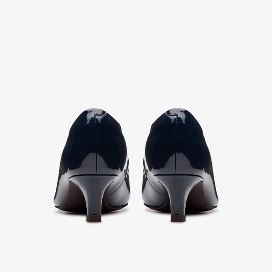 Shondrah Jade Marineblauwe Patenten Schoenen - Image 5