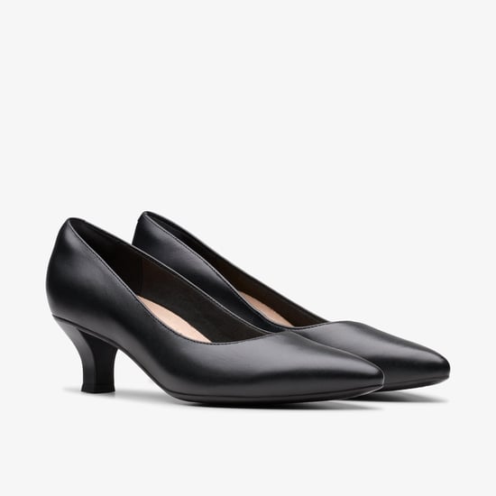 Kepley Wijn Zwarte Lederen Schoenen - Image 4