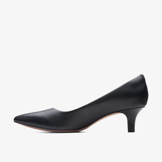 Shondrah Jade Zwarte Leren Schoenen - Image 2