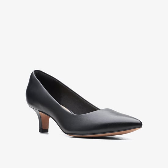 Shondrah Jade Zwarte Leren Schoenen - Image 3