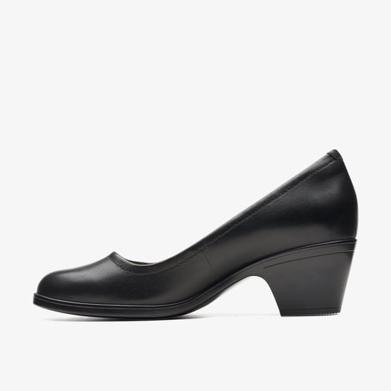 Emily2 Ruby Zwarte Leren Schoenen - Image 2