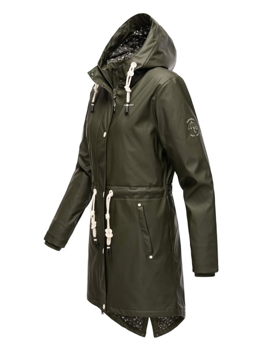 Navahoo dames regenjas Flower of Ocean – Waterdicht & Trendy - Image 3