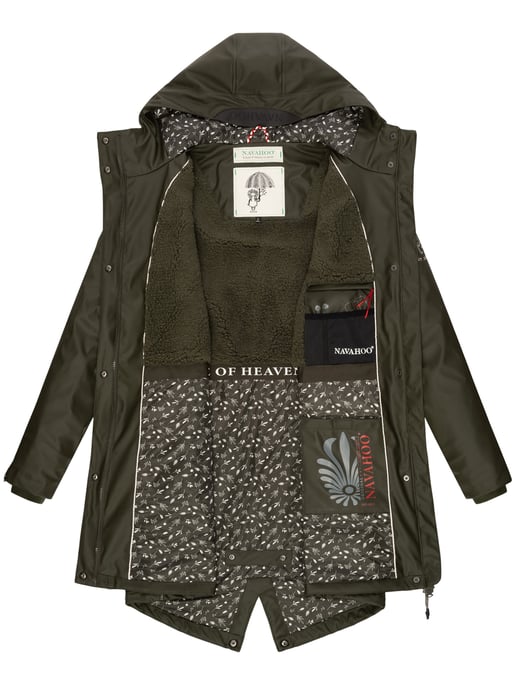Navahoo dames regenjas Flower of Ocean – Waterdicht & Trendy - Image 6